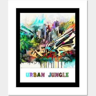 Urban Jungle Vibe Posters and Art